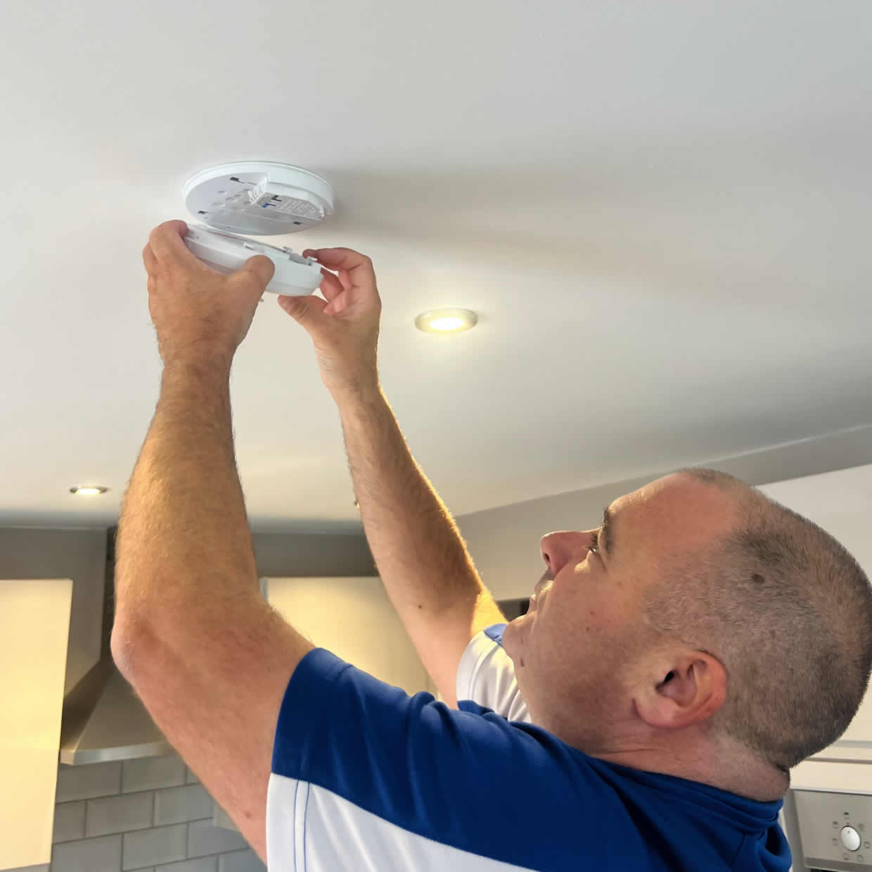 Professional smoke and heat alarm installation in North Shields